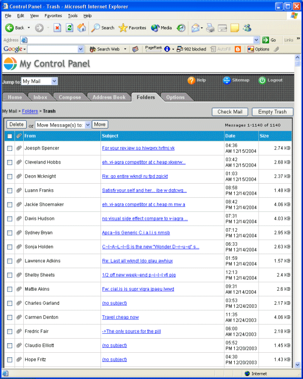 Marshall Brain's Blog: 12/01/2003 - 01/01/2004